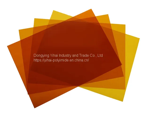 High Voltage Gold Insulation Colorless Polyimide Film 0.0125mm, 0.025mm photo-5