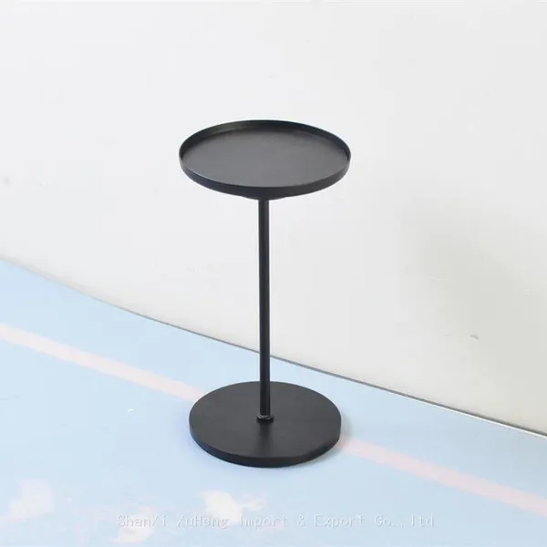 Cheap Wholesale Handmade Gold Black Colored Candlestick Holder For Wedding Party Restaurant and Home Decoration photo-5