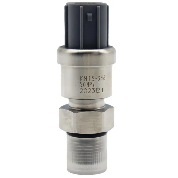 OEM Pressure Sensor 50MPa KM15S46 KM15-S46 1Z07387 for SANY SY210C SY215-8 SY235-8 Excavator Hydraulic System (Pack of 2) photo-2