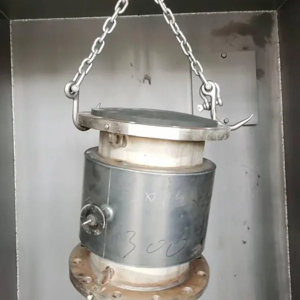 Instrument (flowmeter) Shot Blasting Machine, Double Hook, Chamber Manganese 13 Protective Plate, Hook Type Shot Blasting Machine photo-3