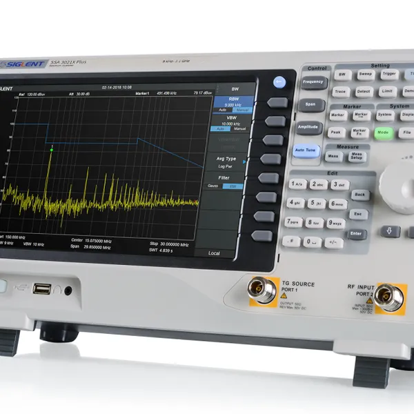SIGLENT SSA3015X Plus/SSA3021X Plus/SSA3032X Plus/SSA3075X Plus Series Spectrum Analyzers