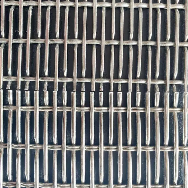Stainless Steel Crimped Decorative Wire Mesh for Exterior Wall Cladding photo-3