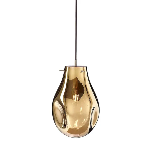 Iridescent Soap-Bubble Glass Pendant – 5 Colors Ø23xH29cm, E27 photo-5