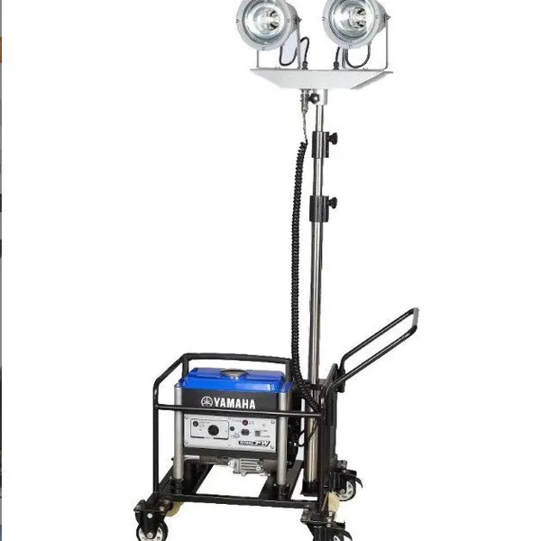 Portable Silent Diesel Generator Integrated Outdoor Mobile Emergency Lighting Tower photo-2