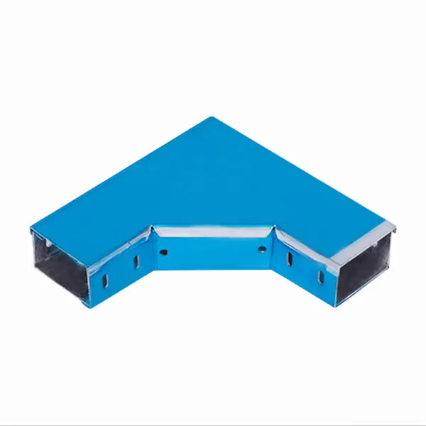 Trough-type Cable Tray Horizontal Tee Made by Guozhou, Suitable for Cable Tray Transition photo-3