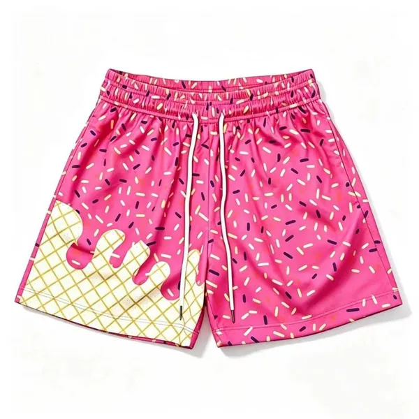 Men's Shorts, Men's Mesh Gym Shorts, Lightweight Athletic Mesh Shorts