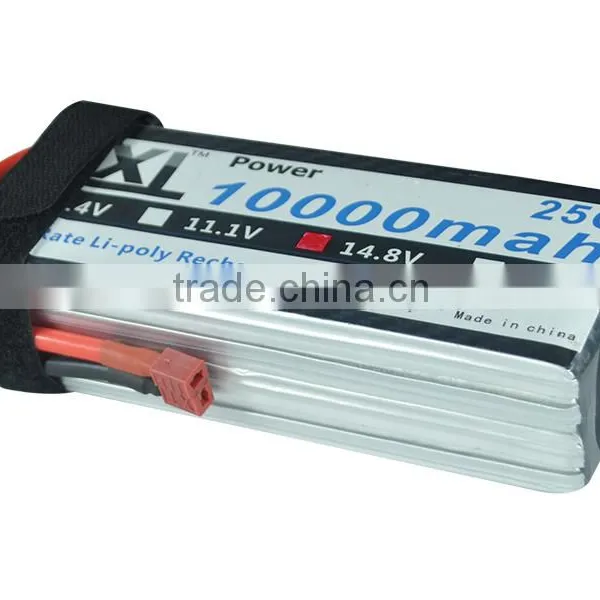 25C RC Model Airplane 10000mAh 14.8V RC Model Lipo Battery photo-2