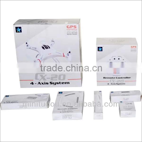 2014 GPS Professional Quadcopter CX20 AUTO-Pathfinder Parrot Drones for Aerial Photography RC Quad Copter VS DJI Phantom Quality Choice photo-4
