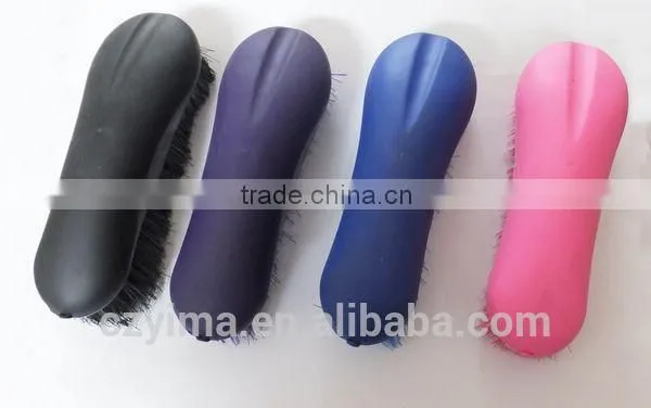 8 Shaped Soft Touch Horse Dandy Brush for Cleaning/horse Grooming Brush photo-2