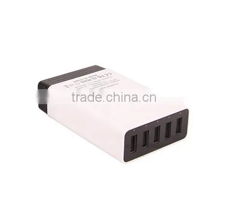 Portable 5 Ports Universal Desktop Usb Travel Charger Wall Charger photo-6