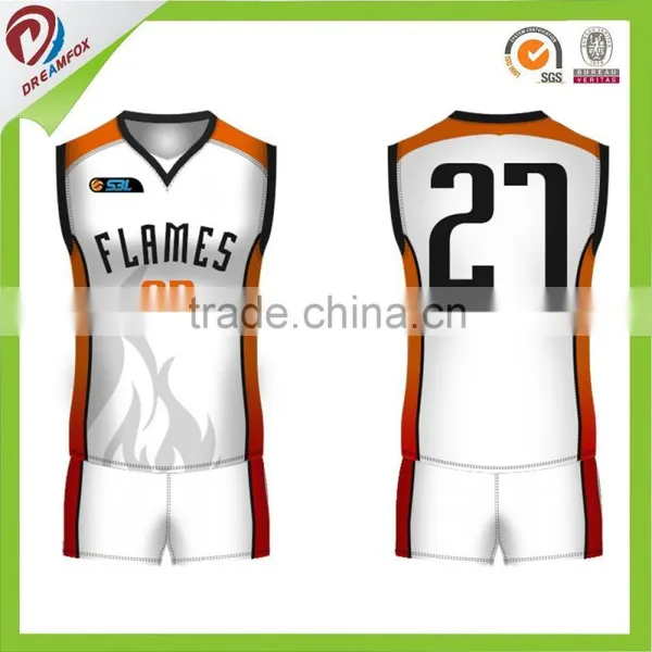 Custom Team Sublimation Volleyball Uniform Designs for Men, Volleyball Jersey Quality Choice