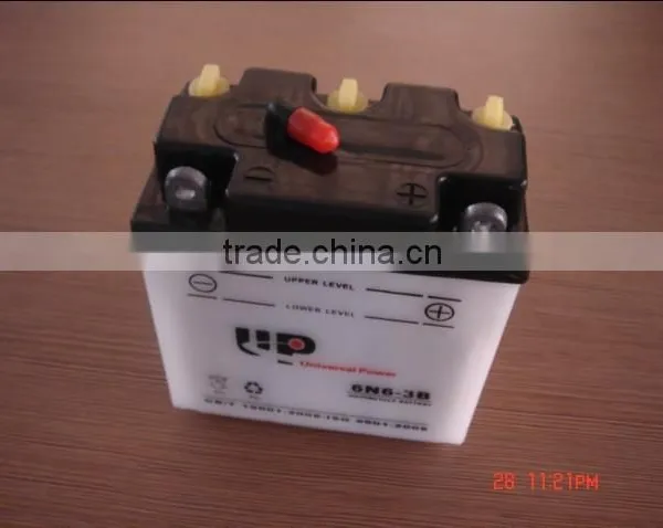Dry Charged Vented Motorcycle Battery 6N4-2A 6V 4AH photo-4