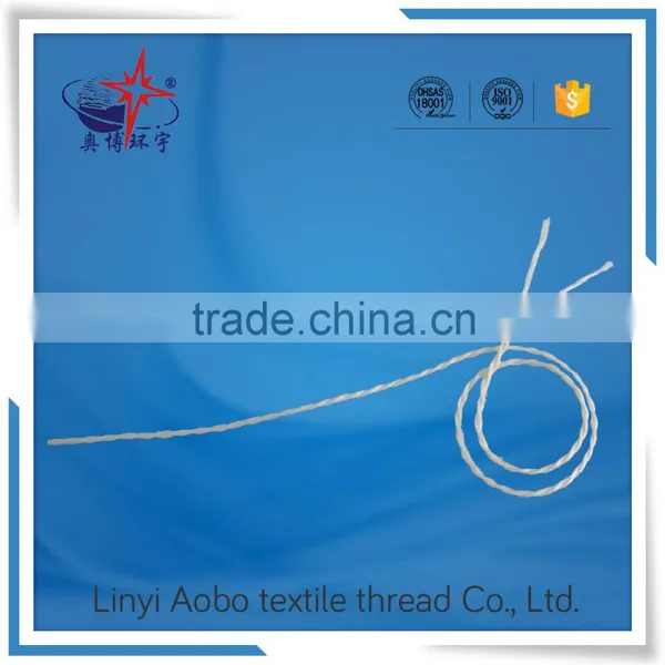 Cheap Raw White and Dyed Polyester Sewing Thread for Bag and Bale / 100% Polyester Bag Sewing Thread photo-5