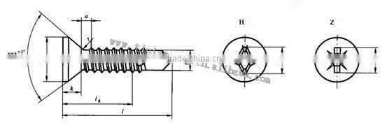 Steel Micro Self Tapping Screws / Corase Thread White Phillips Headed Oval Head Screw photo-6