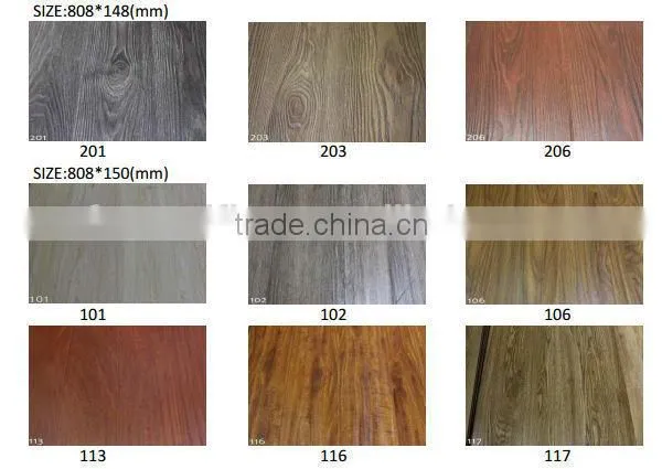 Foshan High Gloss Wood Floating Flooring photo-2