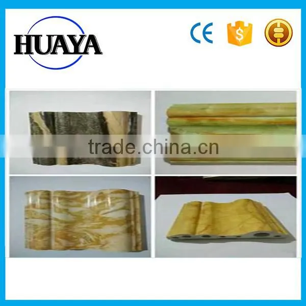 Green Environmental Protection PVC Artificial Marble Skirting Line Production Line photo-4