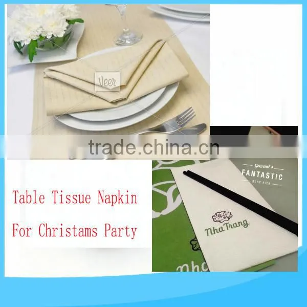 Top Selling Customzied Printed Paper Napkins High Quality Food Grade Tissue Paper Napkins photo-3