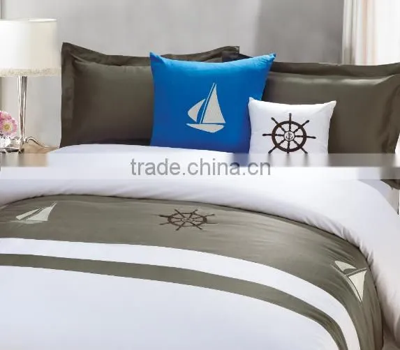 The Best Fashion Luxury Jacquard and Embroidery Designs Bedding Set photo-4