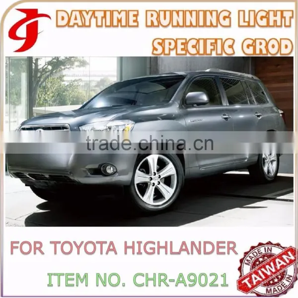 High Quality FOR TOYOTA HIGHLANDER LED CAR DRL Daytime Running LIGHT photo-6
