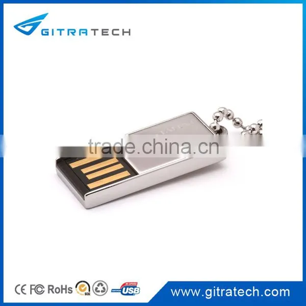 Hot Selling Gold Mini USB Stick 8GB Super Mini USB Flash Drive 16GB photo-3