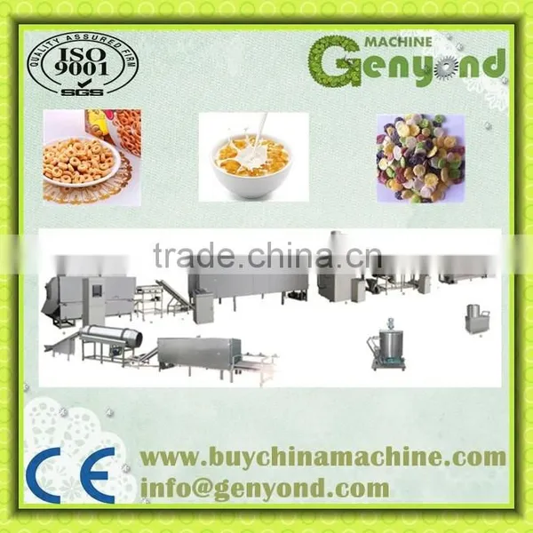 Original Pellet Snacks Food Machine / Breakfast Cereal Equipment / Corn Flakes Equipment