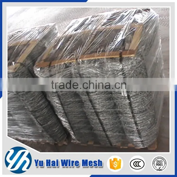 Galvanized Pvc/pe Coated Barbed Iron Wire Price photo-3