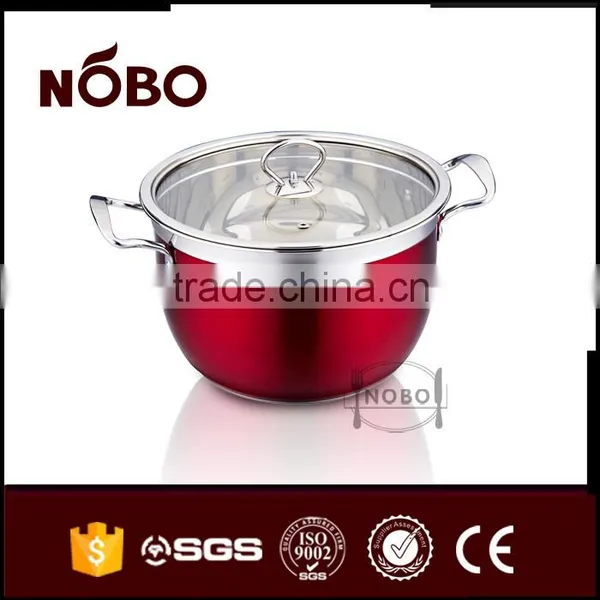 Wholesale Stainless Steel Cooking Pot Set Capsuled Bottom photo-3