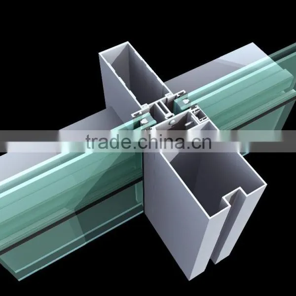 Aluminum Extrusion Profiles for Curtain Wall