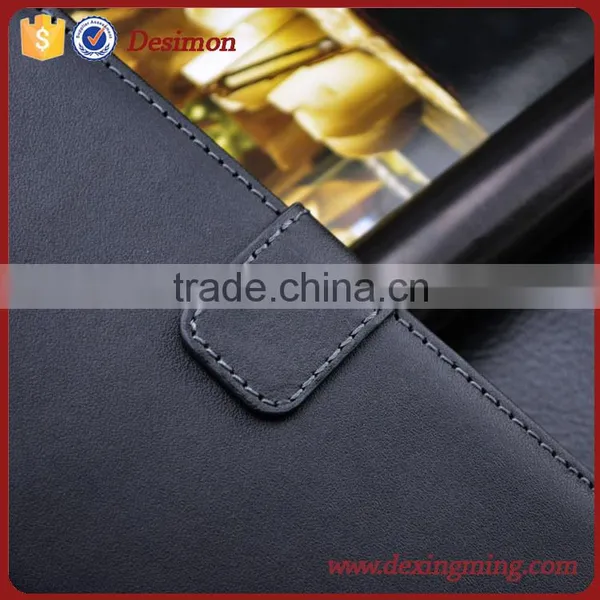 Luxury Flip Wallet Genuine Real Cow Leather Stand Case Cover For XIAOMI Mi3 Mi 3 photo-6