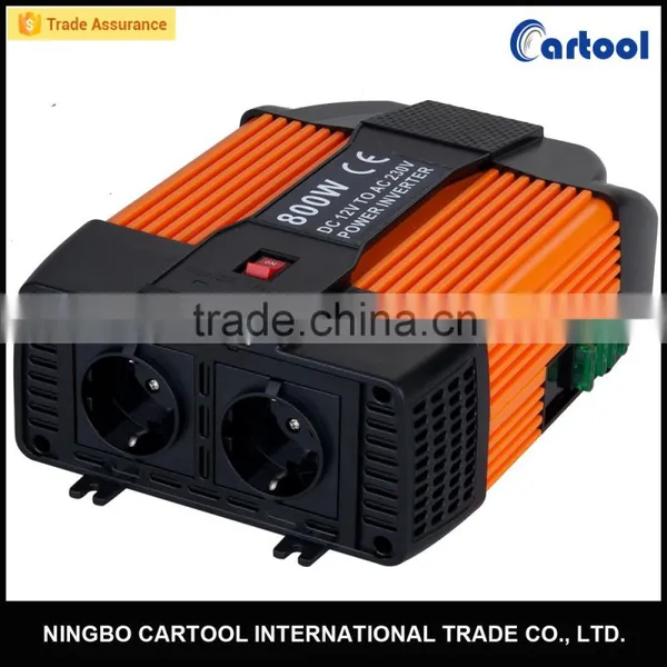 800W Car Power Inverter 12V/24V dc to 120/220V ac Modified Sine Wave Inverter photo-3