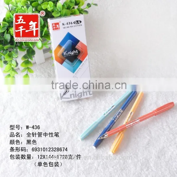 Promotional School Gel Pen, Gel Ink Pen, Plastic Gel Pen