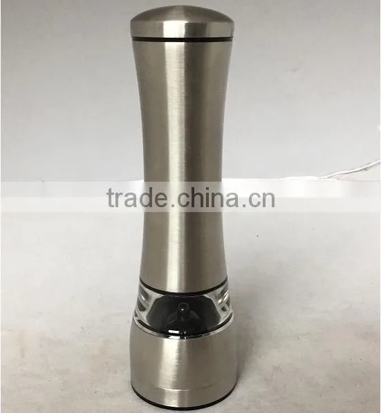 Manual Stainless Steel Pepper Mill With Ceramic Grinder photo-2