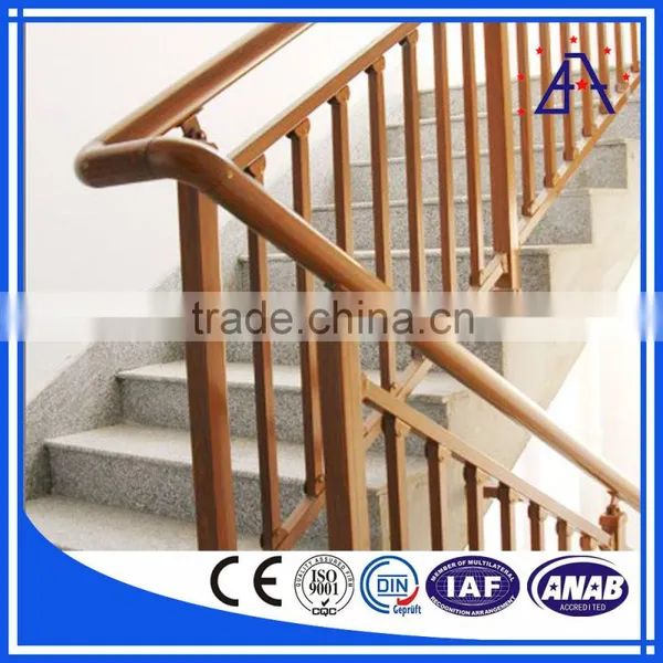 Trade Assurance Special Design Aluminum Stair Railing
