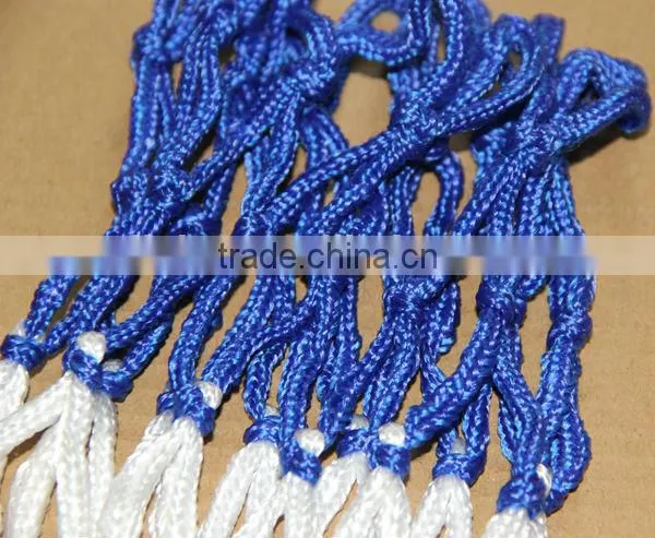Nylon 3 Colored Red White Blue New Basketball Nets Goal Rim Mesh Good Quality photo-3