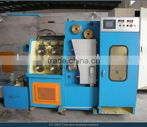 HT-22DT Fine Wire Drawing Machine With Annealer Wire and Cable Equipment photo-4