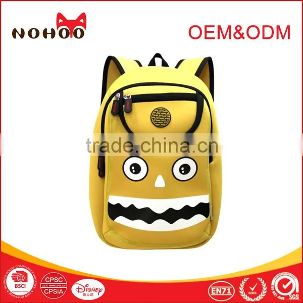High Quality 3D Cartoon Neoprene Preschool Backpack Promotional photo-2