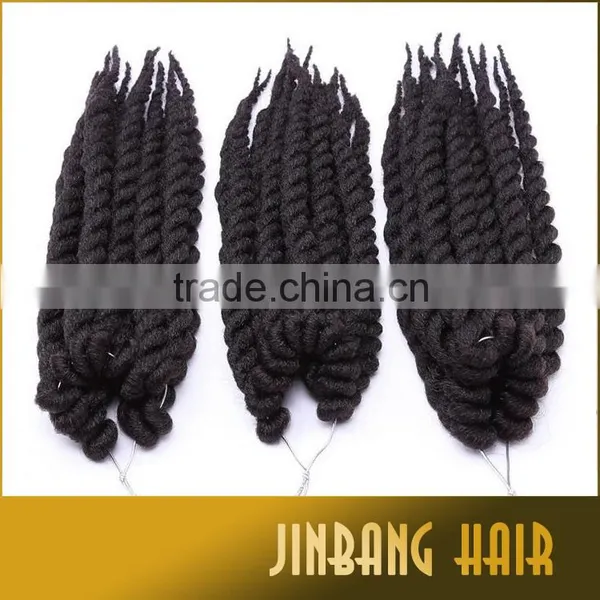 Cheap Price Synthetic Hair Extension 24 Inch 2x Havana Mambo Twist Crochet Braiding Hair photo-5