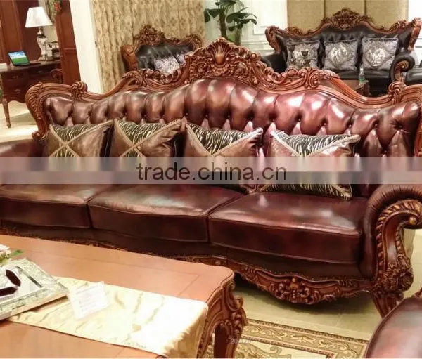 Price of Sofa Cum Bed Leather Sofa Price Egyptian Furniture for Sale photo-5