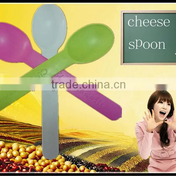 Biodegradable Yogurt Spoon Plastic Frozen Yogurt Spoon photo-3