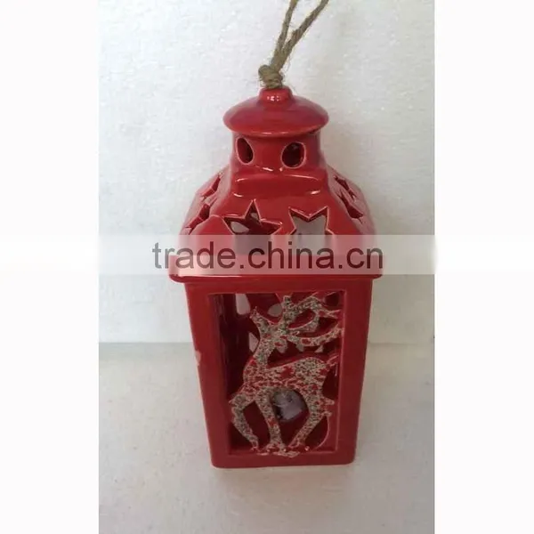Christmas Decoration Ceramic Tealight Candle Holder photo-5