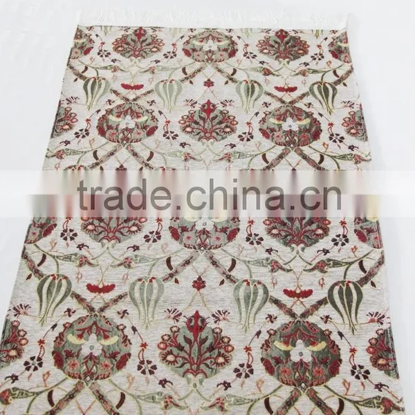 High Quality 100%Chenille Muslim Woven Prayer Rug Mat With Custom Design photo-5