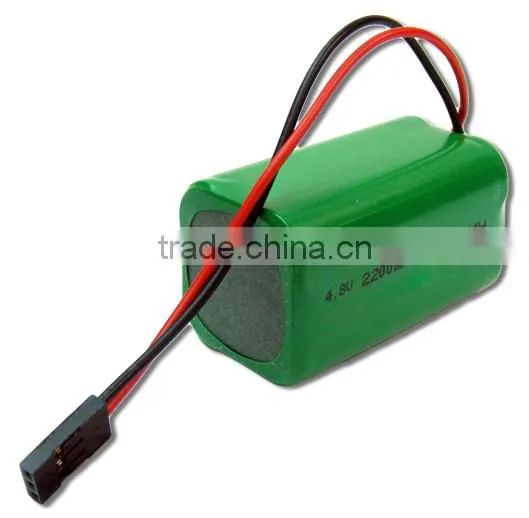 Free Sample Ni-mh Rechargeable Battery aa 4.8v 1200mah for Lighting and Tools