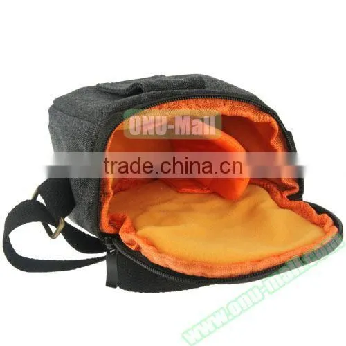 Top Quality Digital Camera Canvas Bag Portable Bag China Price, Size: 13.5cm x 9cm x 14cm photo-6