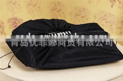YIWU RODA 100% Canvas Fabric Flax Handle Foldable Storage Box photo-5