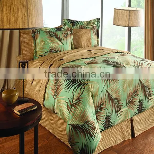 Queen Size Printed Polyester Comforter Set photo-6