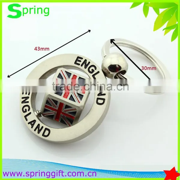 Fashion England Style Dice Key Chain ,great British Travel Key Ring, UK Souvenir Keychains photo-4