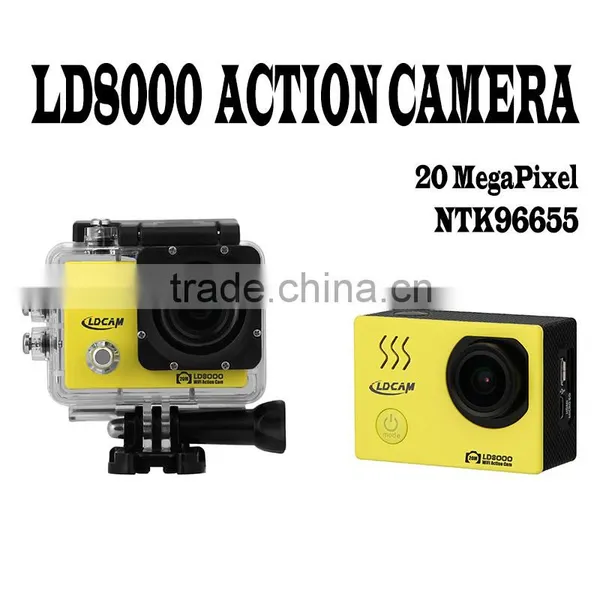 FHD1080P WIFI Action Camera 2.0inch Display 20Megapixel Action Camera photo-4