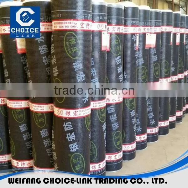 Modified bitumen roofing felt