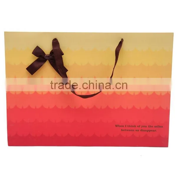 Rainbow Paper Bag Paper Bag Gift Bag Shopping Paper Bag Low Price Customized Logo photo-3