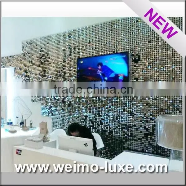 2015 Sequin Wall Panel For Primitive Home Decor Wholesale photo-3